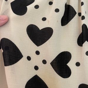 ModCloth Heart Print Dress Size 3X